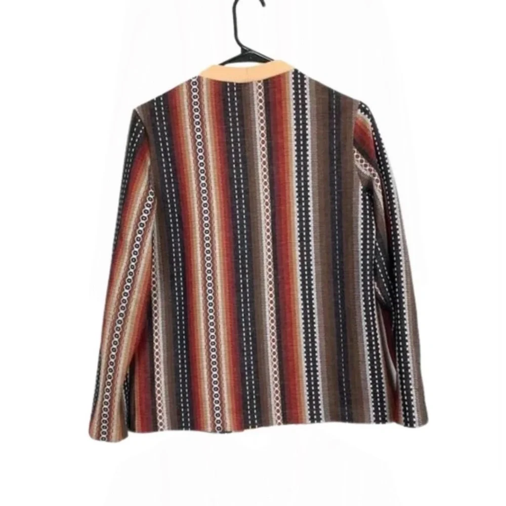 Vintage JCPenney striped blazer preppy academia autumn